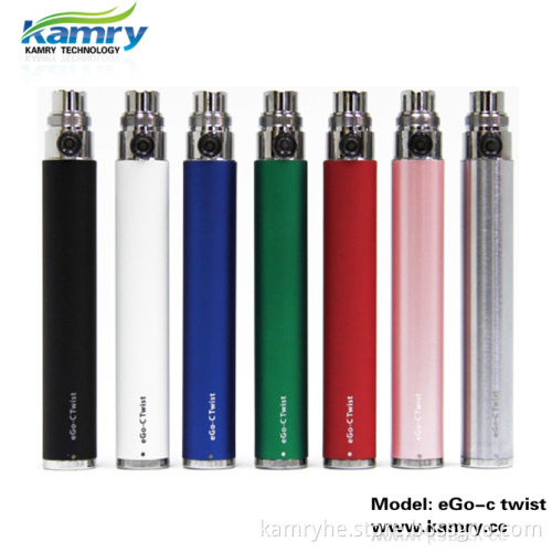 Top Grade Electronic Cigarette EGO-Twist with Different Colors